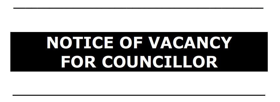 Casual Vacancy Notice