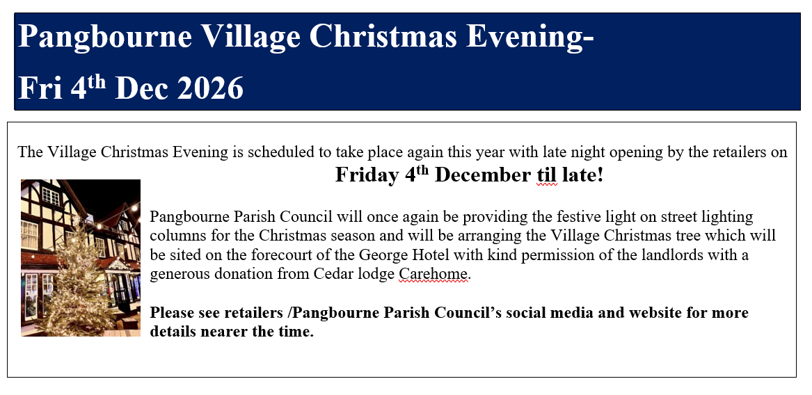Pangbourne Christmas Evening 